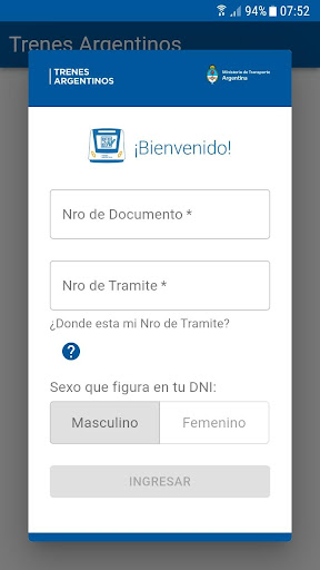 Reserva tu tren Screenshot 1 - AppWisp.com
