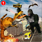 Gorilla Fighting Dinosaur Game 1.0.5