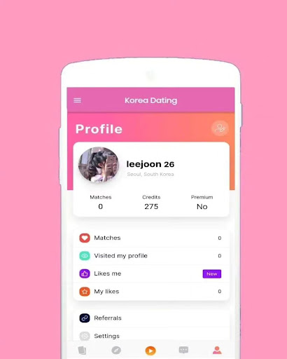 Forever: Korea Friend Chat App Screen 3