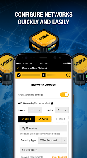 DEWALT WiFi Screen 3