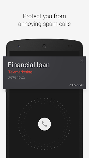 Call Defender - Caller ID Screen 2