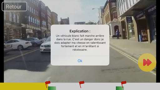 Screenshot of Risk Perception Test - Belgium