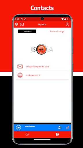 Radio Isola Screen 3