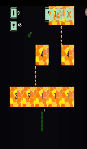 Android application Snake VS Stone screenshort