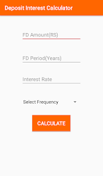 Fixed Deposit Interest Calculator