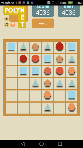 Polynet   poligonal puzzle game