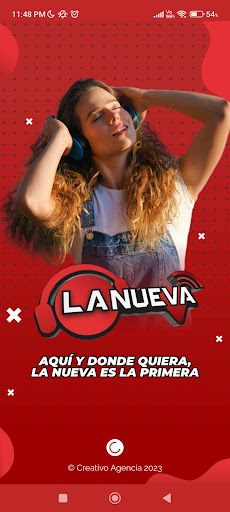 Android application La Nueva FM screenshort
