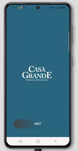 Android application Casa Grande Mexican Restaurant screenshort