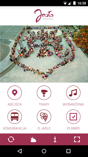 Android application Jasło screenshort