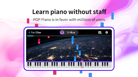 Screenshot 1 POP Piano-Anyone can play android