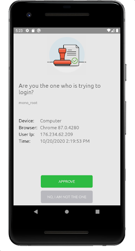MonoSign - Authenticator App