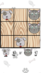 Tic Tac Toe Cats and Dogs