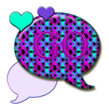 GO SMS THEME/NeonHearts4U icon