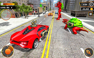 Turtle Robot Shooting Game 3D - Screenshot 1
