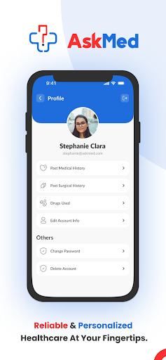 Android application AskMed screenshort