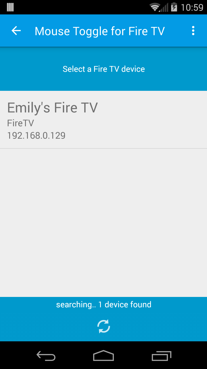 Android application Mouse Toggle for Fire TV screenshort