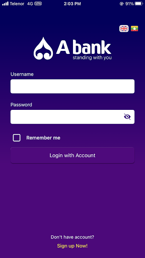 A bank Screen 3