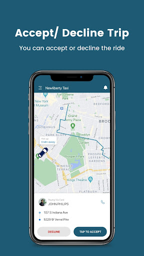 NewLiberty Taxi Driver Screen 2