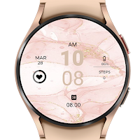 Rose Gold Watch Face L115