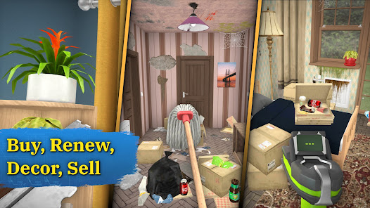 تصميم المنازل :House Flipper 1.385 APK + Mod (Unlimited money) إلى عن على ذكري المظهر