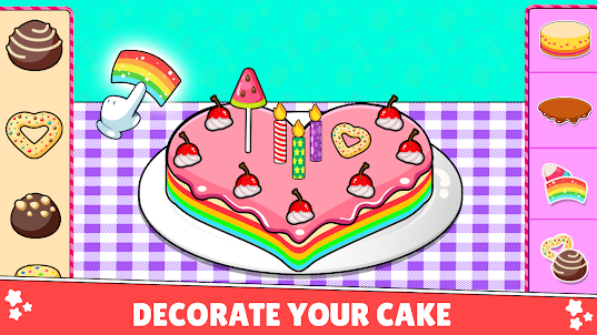 Kids Cake Birthday Party Games