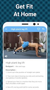 Pro Home Workouts No Equipment Workout at home v1.5 APK (MOD,Premium Unlocked) Free For Android 8