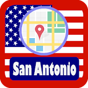 USA San Antonio City Maps