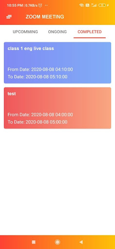 Android application SVV Student App screenshort