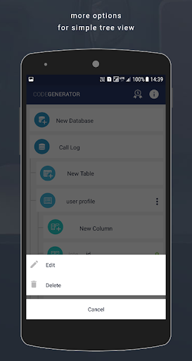Code Generator Screen 2