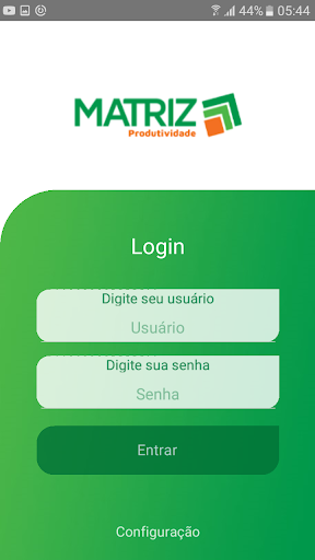 Android application Gestor Matriz screenshort