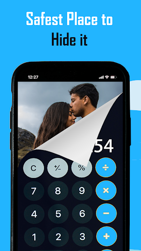 Android application Calculator App : Photo Vault screenshort