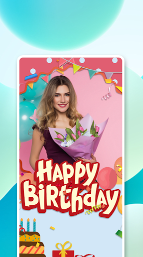 Birthday Photo Frames Editor Screen 2