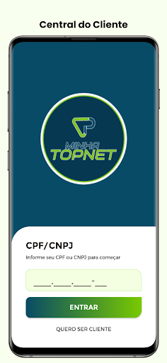 Android application Minha Topnet screenshort