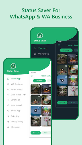 Android application Status Saver 2022 screenshort