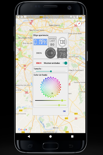Floating Light Speedometer Screen 2