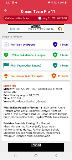 Dream Team Pro 11 - Fantasy Te Screen 2