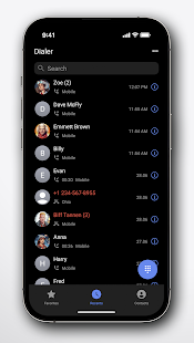 Right Dialer Screenshot