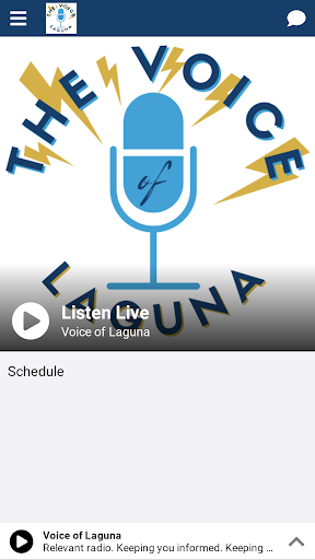 Android application The Voice of Laguna screenshort
