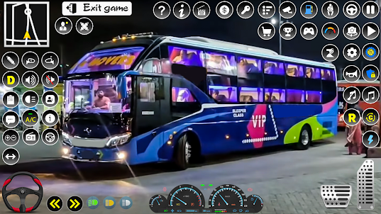 リアル バス シミュレーター バス ゲーム 3D