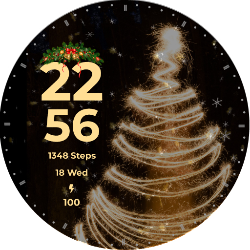 Animated christmas watch face Download on Windows
