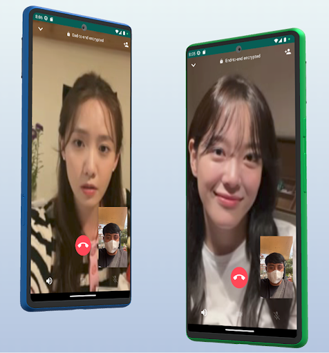 Korean Girlfriend Fake Call Screen 2