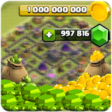 Coin & Gems for Clash of Clan : Joke icon