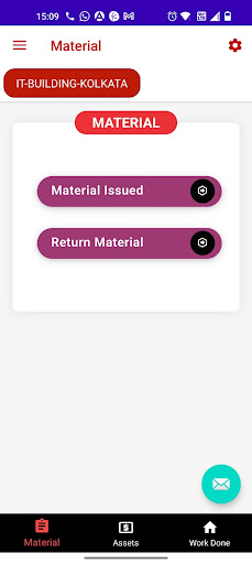 Sub Contractor SMCS Screen 2