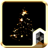 Simple Gold Christmas Widgetpack Launcher theme icon