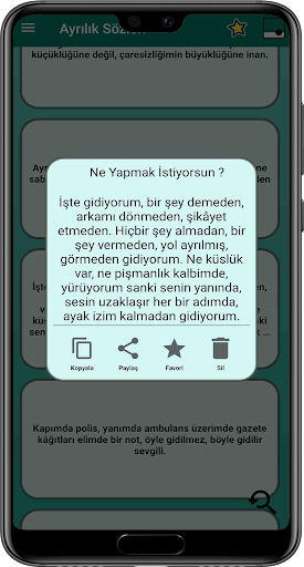 Ayrılık Sözleri - 2024