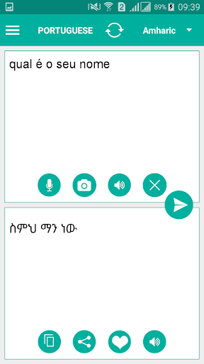 Portuguese Translator Screen 3