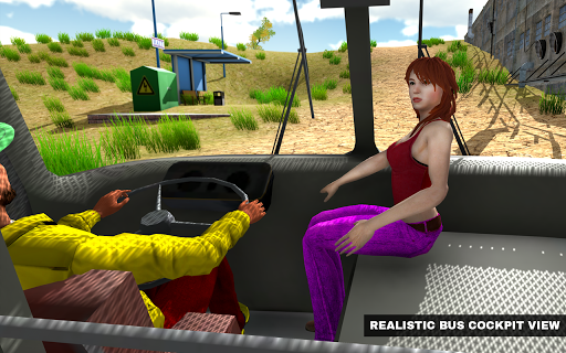 Bus Simulator Public Transport Driving Free Game 1.0.4 screenshots 2
