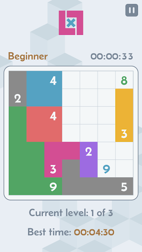Android application Seven Squared screenshort