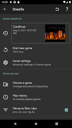 Game screenshot ClassicBoy Retro Game Emulator apk download