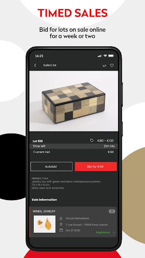 Drouot.com - Live Auctions Screen 3